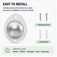 Magnetic Wall Mount for SimpliSafe Wireless Outdoor Camera Metal Holder