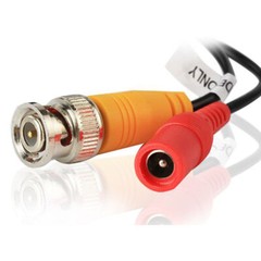 5M-50M BNC DC Power Lead CCTV Security Camera DVR Video Record Extension Cable