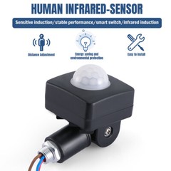 Occupancy & Vacancy PIR Infrared Sensor Light Switch Motion Detector Wall Switch