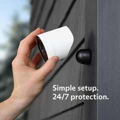 Simplisafe Wireless Outdoor Security Camera,1080P, Motion Only