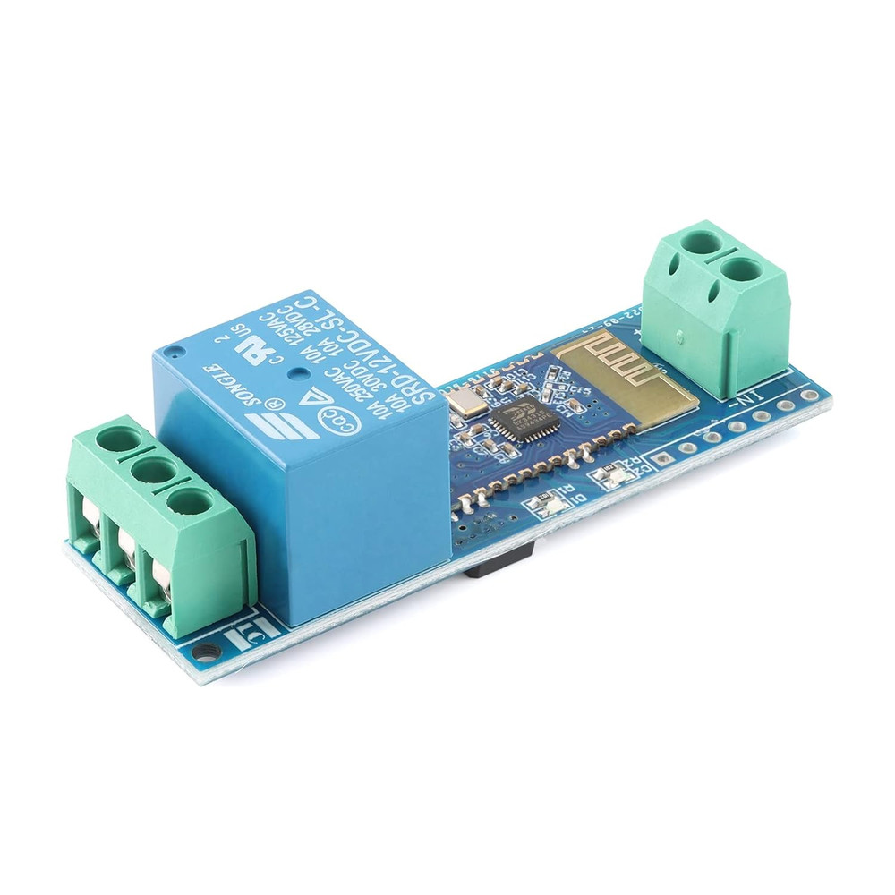 12V Bluetooth Relay Module – Mobile Phone Wireless Remote Control Switch – Iot