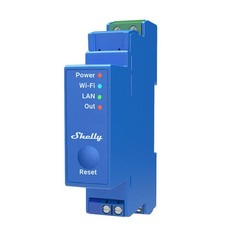 Shelly Pro 1 UL. DIN rail smart relay 15A. Wi-Fi, Ethernet, Bluetooth (Open Box)