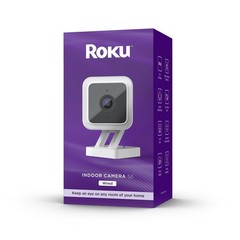 Roku CS1000R Smart Home Indoor Camera SE – Wired Security Camera SE