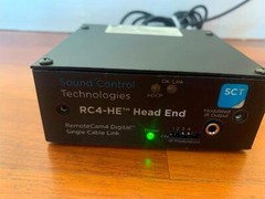SOUND CONTROL TECHNOLOGIES RC4-HE HEAD END REMOTECAM4 DIGITAL SINGLE CABLE LINK