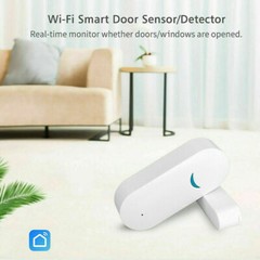 WiFi Smart Window Door Sensor Detector Home Burglar Alarm Fit For Tuya LOT
