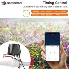 Tuya ZigBee 3.0 Smart Gas Water Valve Controller APP Remote Control