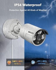 (ABS New) Security Camera Junction Box,Security Camera Bracket White 1 Pack