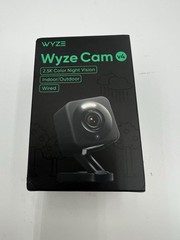 Wyze Cam v4 Indoor / Outdoor Camera (Wired) NEW Black