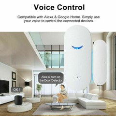 WiFi Smart Window Door Sensor Detector Home Burglar Alarm Fit For Tuya LOT