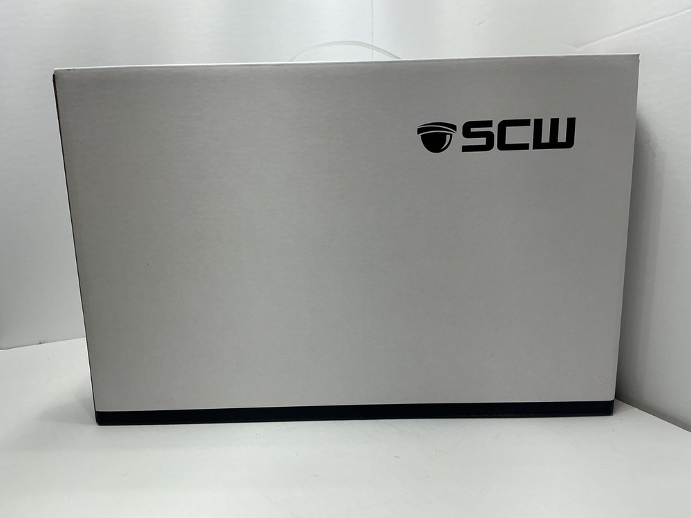 SCW 4 Camera Security System Kit 1080P IP Cameras + 4K NVR w/ HDD NEW