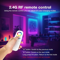 Tuya App Control SPI LED Strip Controller Mic WiFi UART UART to WiFi Control