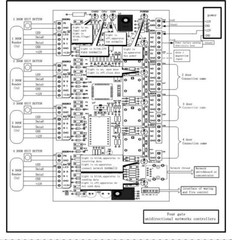 WG2004 TCP/IP Four 4 Door 20K Users 100K Events Access Controller/USr/US