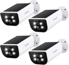 Cinnado Security Cameras Wireless Outdoor – Home Security Cameras Solar & Batter
