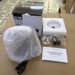 Black Vikylin 4K 8MP 4MP Security IP Camera Mic POE CCTV IR 30m Outdoor Indoor