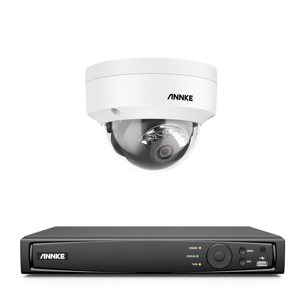 ANNKE 12MP 8CH NVR Color POE IP Security Camera System Outdoor Audio Recording
