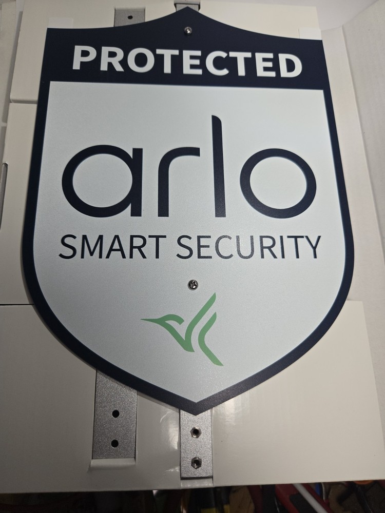 Arlo Smart Security Yard Sign NEW
