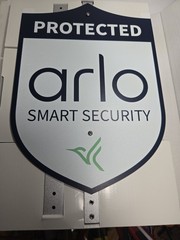 Arlo Smart Security Yard Sign NEW