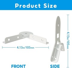 Wyze Cam Pan V3 Wall Mount – 270° Rotatable Metal Bracket for Enhanced Security