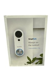 SimpliSafe Video Doorbell Pro with HDR Imaging, 1080p HD, and Smart Motion Detec