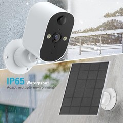1080P Solar Camera Outdoor Wireless Battery Came System WiFi Solar Powered