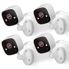2.4G WiFi 3MP Home Security Camera IP Smart Outdoor Night Vision Audio 4Pack