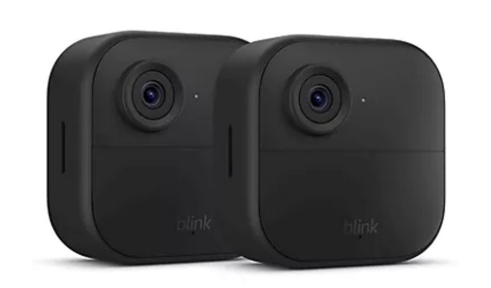2 Blink Outdoor 4 th Gen Newest Model Wireless Security Cameras HD 2Way Audio