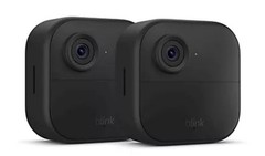 2 Blink Outdoor 4 th Gen Newest Model Wireless Security Cameras HD 2Way Audio