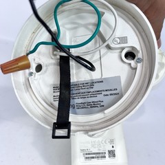 RING Floodlight Cam Wired with Motion-Activated 1080P HD Video-WHITE 5AT3T2