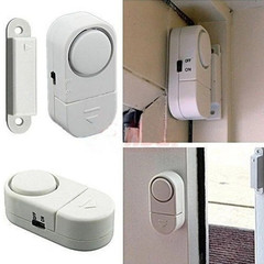 1pc White Wireless Door Window Alarm Magnetic Security Sensor System – NEW