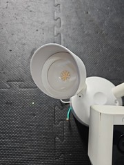 RING Floodlight Cam Wired with Motion-Activated 1080P HD Video-WHITE 5AT3T2