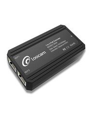 2 Port PoE Extender 10/100Mbps, 1 in 2 Out PoE Repeater IEEE802.3af/at