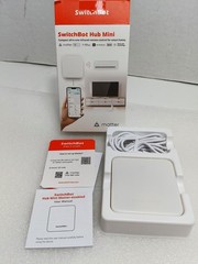 SwitchBot Hub Mini Compact all-in-one infrared remote control for smart home