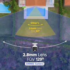ANNKE HD 3K 5MP 4in1 Audio Security Camera Outdoor Color Night Vision CCTV IP67