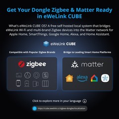 SONOFF Zigbee 3.0 Gateway USB Dongle Plus MG24 for Home Assistant or Zigbee2MQTT