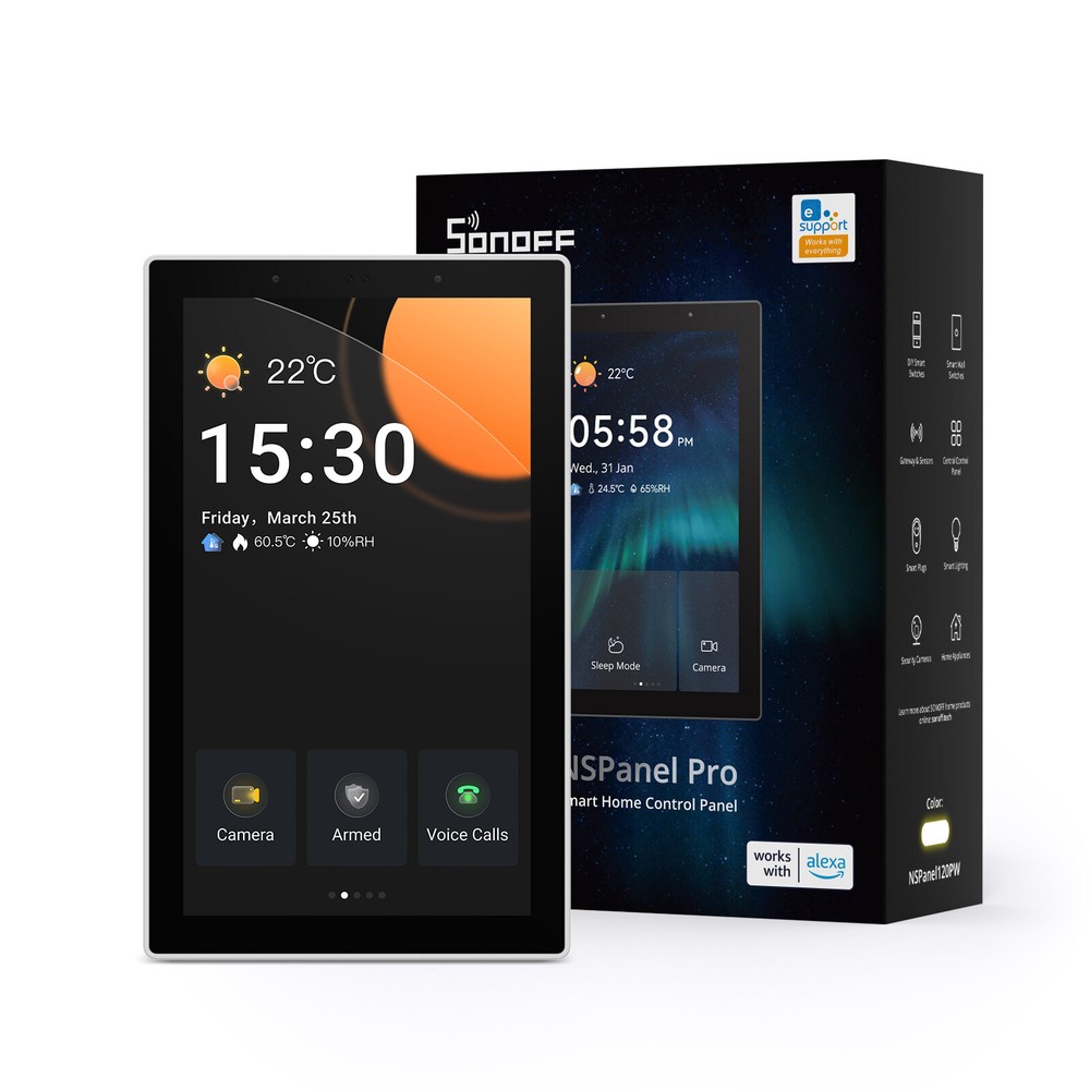 SONOFF NSPanel Pro US Smart Home Control Panel Via Matter Apple Home,eWeLink APP