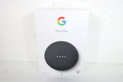 Google Nest Mini2ndGenerationSmartSpeakerwithGoogle Assistant-Charcoal Pre-Owned