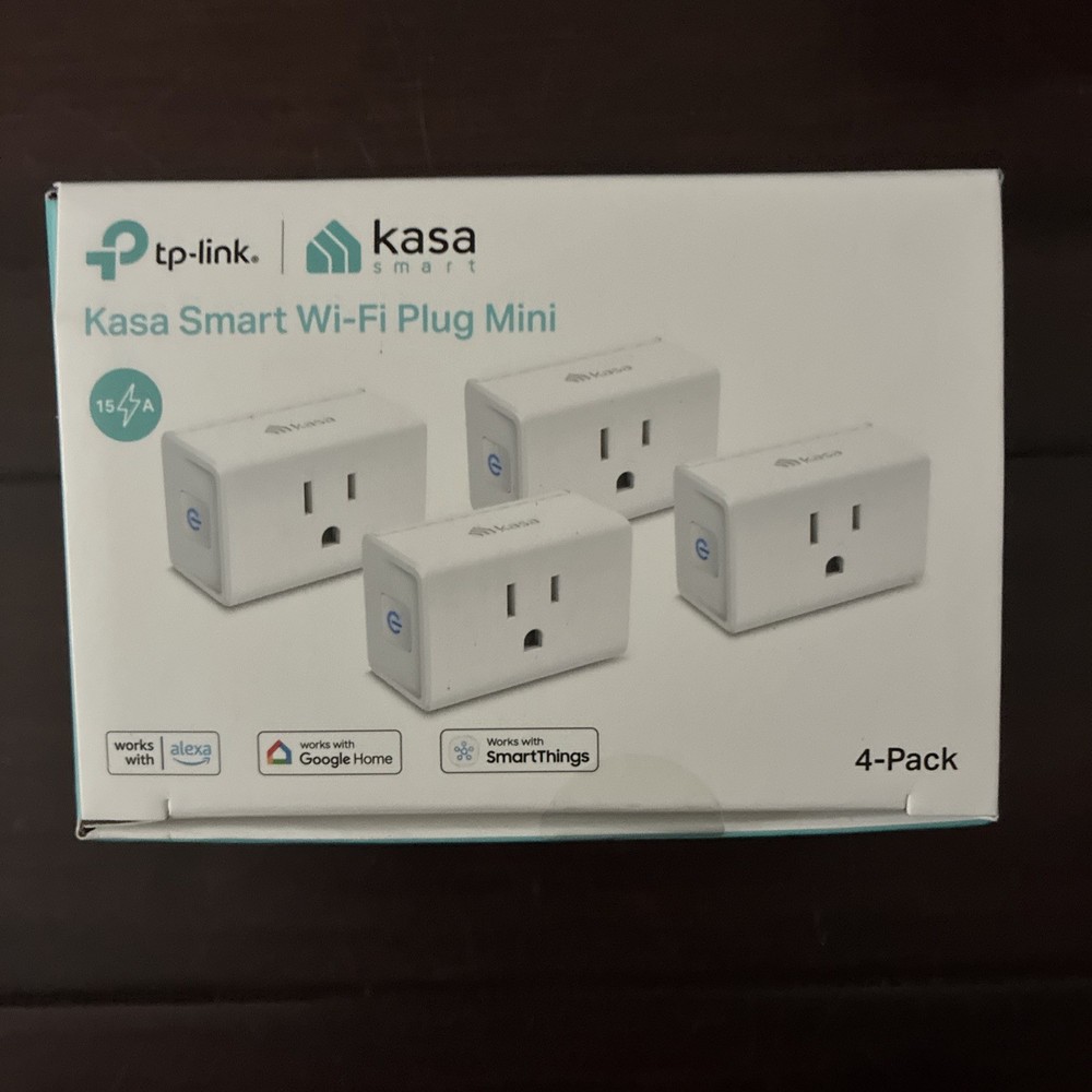 TP-Link Kasa Smart Wi-Fi Plug Mini 4-Pack (EP10P4)