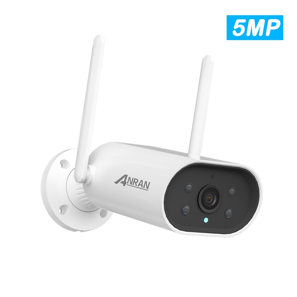 ANRAN Wireless Security Camera 2 Way Audio 5MP HD WiFi Home CCTV IR Night Vision