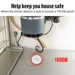 KERUI Leak Detector 100dB Flood Sensor Alarm Flood Detector Home USA