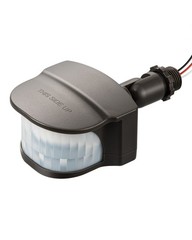 EDISHINE 240 Degree Motion Sensor, Motion Sensor for Security Floodlight, Brown