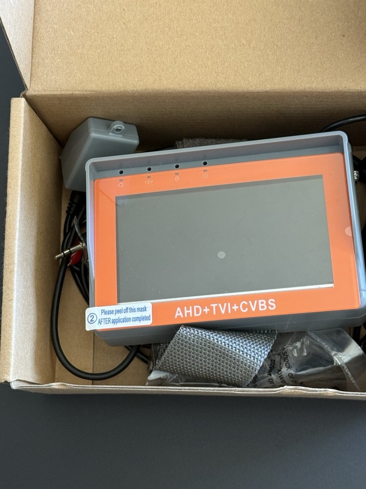 1920×1080 Wrist CTester 4.3″ AHD+TVI+CVBS Analogy CCTV Monitor Tester