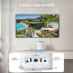 4MP Security Camera System Wireless Outdoor Home WiFi 8 Camera Kit Solar Powered