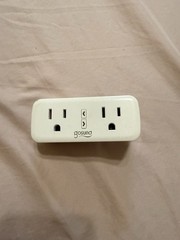 Gosund Wifi Smart Plug Outlet Dual Extender 2 pack Work with Alexa Google Home