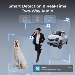Reolink 4K Spotlight PoE Security Camera 2-Way Audio 125° Wide View RLC-840A