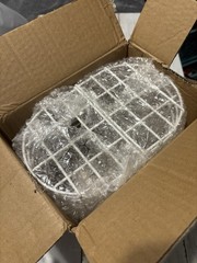 Blulu 2 Pcs Motion Detector Wire Cage 7 x 5.8 x 4.5″