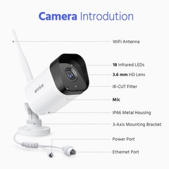 ANNKE 4K 10CH 12” NVR Wireless 8MP AI Security Camera System Two Way Audio