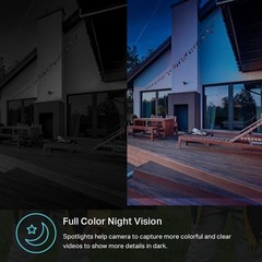 Kasa 4MP 2K Security Camera Outdoor Wired IP65 Starlight Sensor & 98 Ft Night