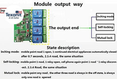 Wifi Relay Switch Module Phone Remote Timer Control for Wireless Android Ios (5-