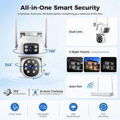 CAMCAMP 4 Camera Wireless NVR Security System