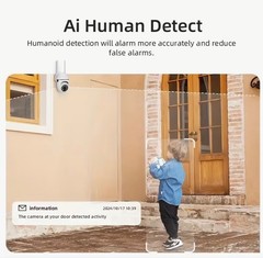 Huntvision Wifi Camera With Cloud Storage Or TF Card Support, Intelligent Camera